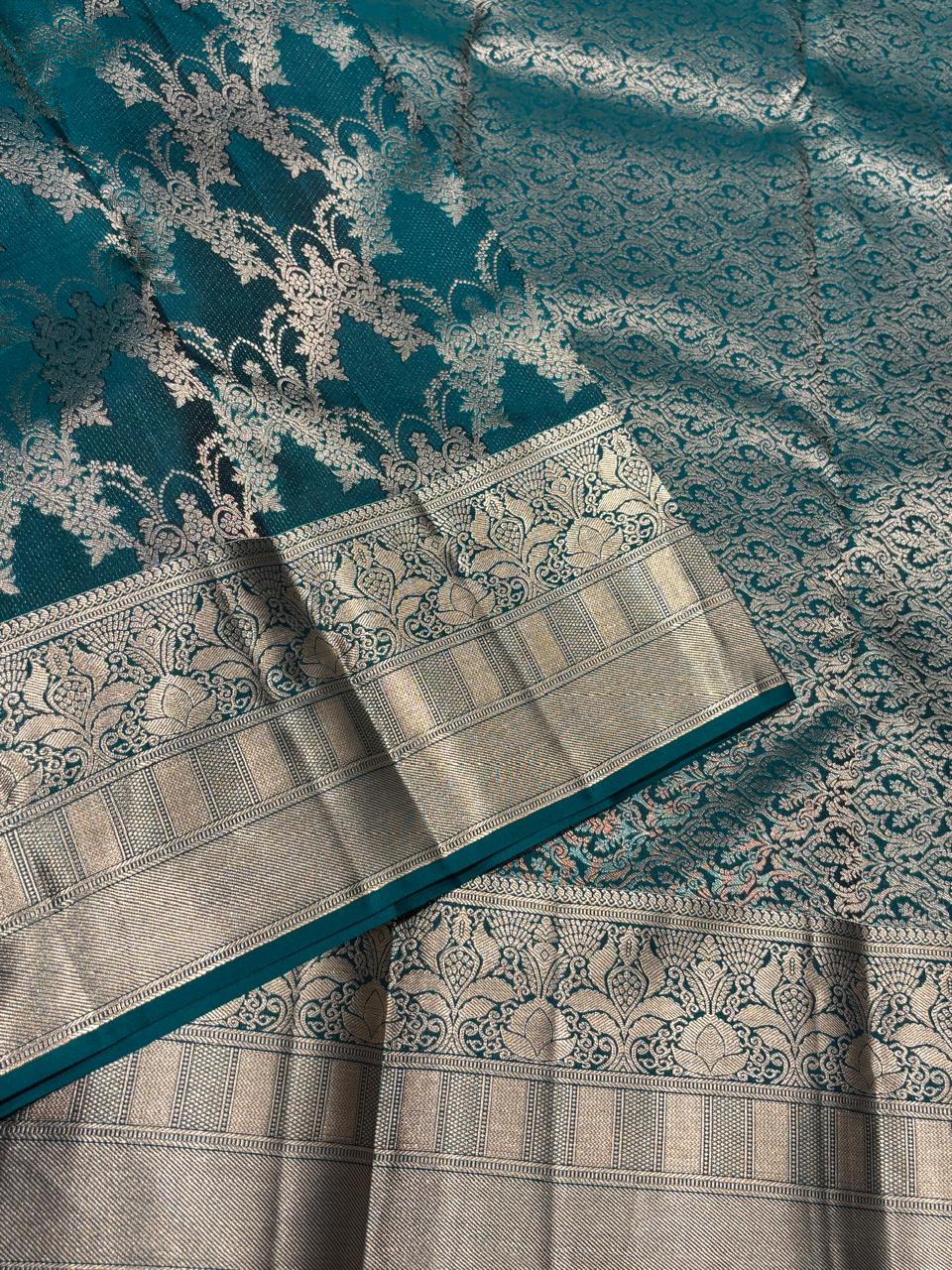 Pure Kanchipuram Broced Silk