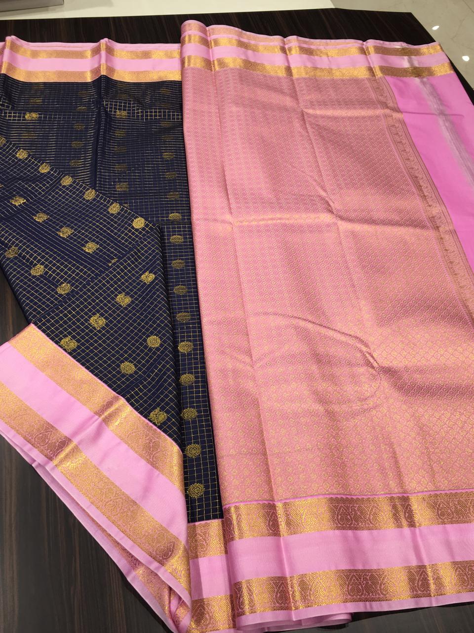Semi Kanchipuram Silk