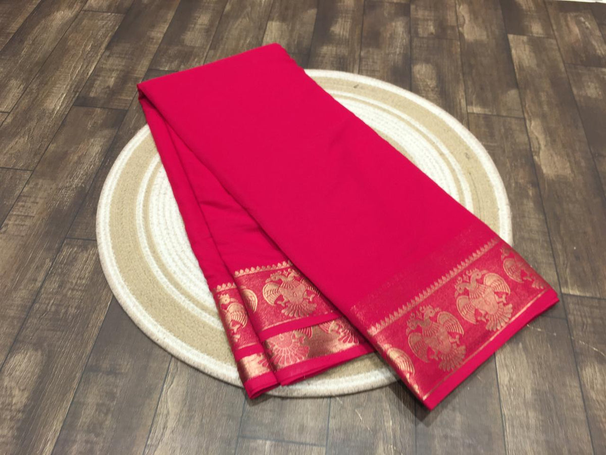Semi Mysore Crape