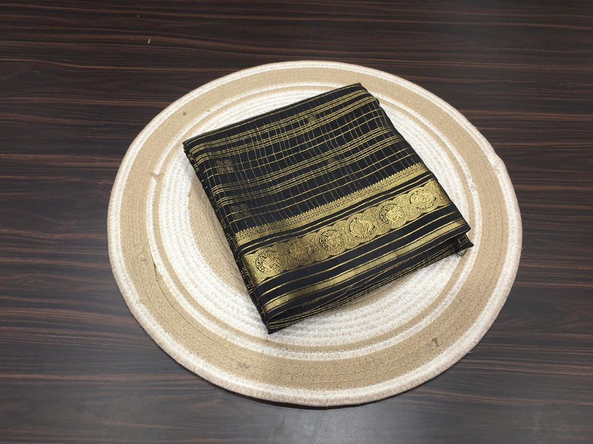 Semi Mysore Crape Silk