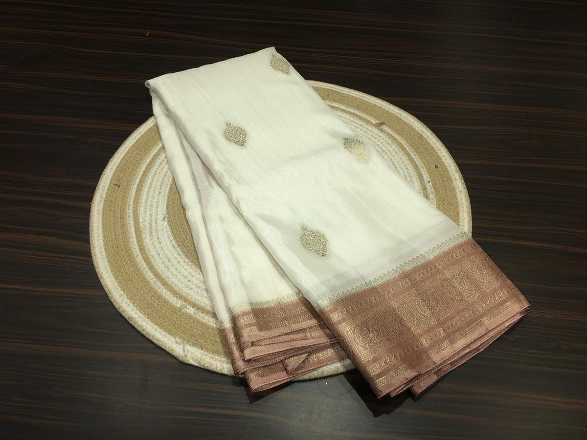 Moonga Crape Saree