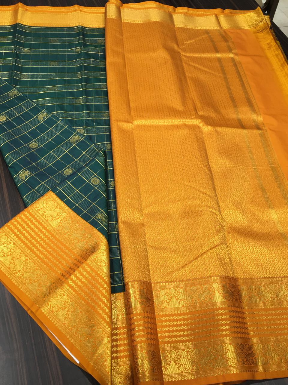 Semi Kanchipuram Silk